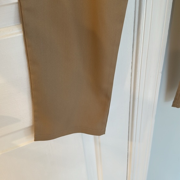 Tan Color Non-Iron Pull on Pants - Picture 5 of 7